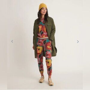 Marine Layer - Amelia Sweatshirt and Pants, in Exploded Floral (Large)